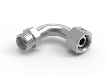 Kolanko hydrauliczne łukowe AB M18x1.5 12L (XEVW) WARYŃSKI