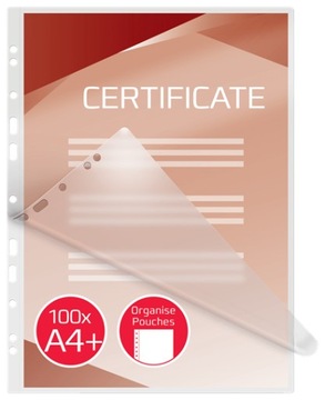 Фольга для ламинации с перфорацией А4 125 мкр. Джи-Би-Си