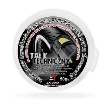 Talk techniczny do opon rowerowych i dętek EXPAND pudełko 50 g