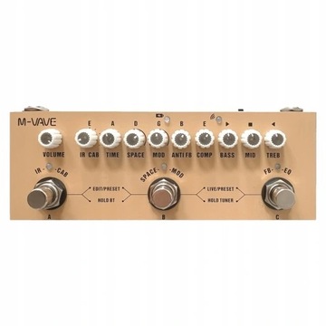 Wielofunkcyjny multiefekt M-VAVE CUBE BABY AC