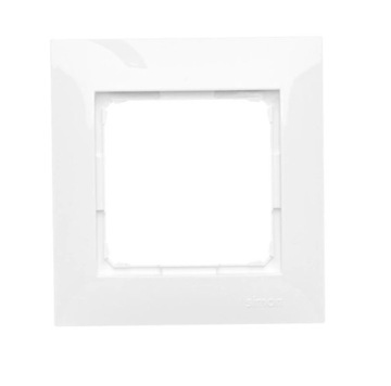 SIMON 54 ОДИНАРНАЯ БЕЛАЯ РАМКА ДЛЯ ГИПСОКАРТОНА