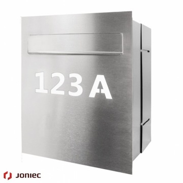 JONIEC Skrzynka personalizowana 285x385 SMZMP INOX