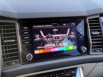 Skoda Kodiaq I SUV 2.0 TDI 150KM 2021 Skoda Kodiaq ACC Canton Skora Hak Ambiente Kamera 19 2.0 Diesel 150KM, zdjęcie 28
