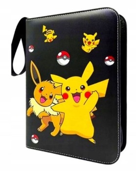 Klaser na karty POKEMON na 400 kart PIKACHU