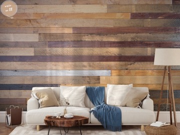 Фотообои доски, фотообои по размеру, деревянная панель