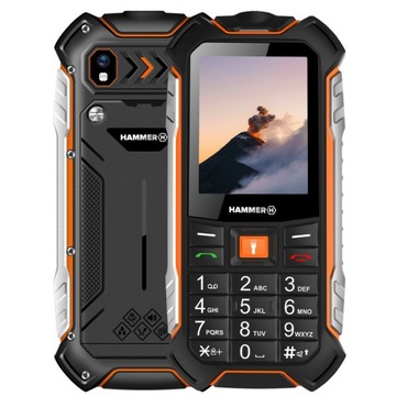 HAMMER Boost LTE Telefon Odporny na Wodę Pył Kurz
