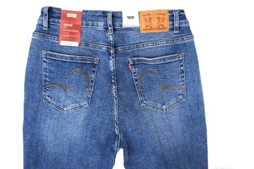 M.SARA SPODNIE JEANSY MOM FIT WYSOKI STAN LUŹNIEJSZE NOGAWKI PREMIUM