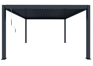 ПЕРГОЛА, САДОВАЯ ТЕРРАСА БЕСЕДКА, 3 х 4 м, КРЫТАЯ