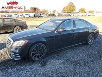 Mercedes Klasa S W222 2019 Mercedes-Benz Klasa S 560 4Matic 2019 4.0l 4.0 Benzyna 463KM