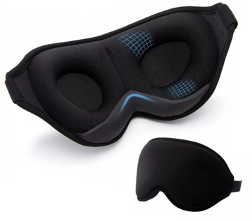 OPASKA NA OCZY 3D DO HISZPANIA podróż Czarna