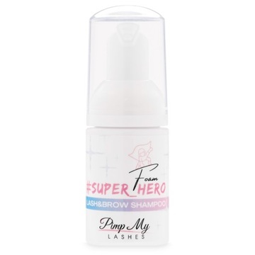 Szampon do Brwi i Rzęs Pimp My Lashes Super Hero