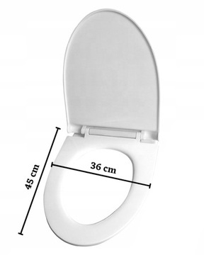 СИДЕНЬЕ ДЛЯ УНИТАЗА, СИДЕНЬЕ ДЛЯ УНИТАЗА, БЕЛОЕ, МЕДЛЕННО ЗАКРЫВАЮЩЕЕСЯ, УНИВЕРСАЛЬНОЕ