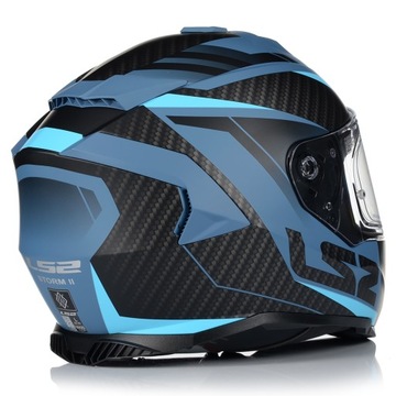 МОТОЦИКЛЬНЫЙ ШЛЕМ LS2 FF800 STORM II RACER + PINLOCK + BLENDA ECER 22.06