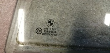 BMW 5 E39 KOMBI SKLO (OKNO) DVEŘE LEVÝ ZADNÍ