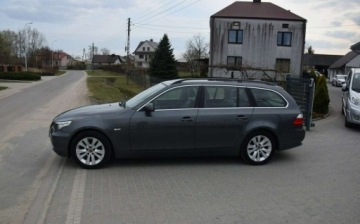 BMW Seria 5 E39 Touring 525 i 192KM 2004 BMW Seria 5 2.5 R6 Automat Skora Panorama Klimatronik Xenon PDC Sprowadzony, zdjęcie 6