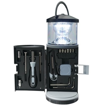 Lampa Kempingowa Zestaw Narzędzi Kempingowych LED