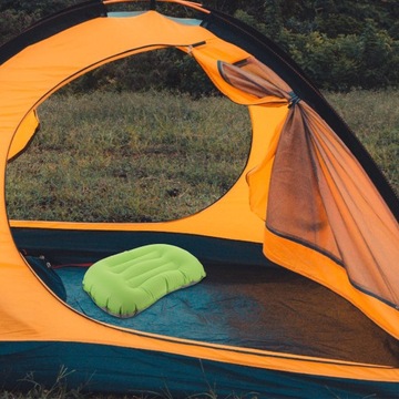 Надувная подушка для кемпинга на открытом воздухе, эргономичная.