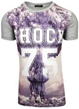 KOSZULKA MĘSKA T-SHIRT SHOCK _ T439 _ r. M