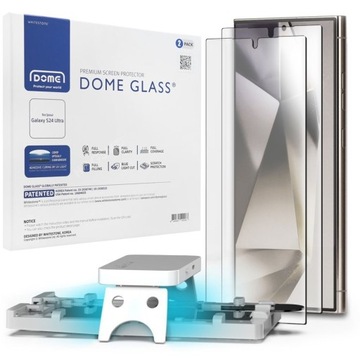 2x Szkło Hartowane UV Whitestone DOME GLASS do SAMSUNG GALAXY S24 ULTRA