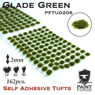Paint Forge Trawa tufty 2mm do dioram i podstawek