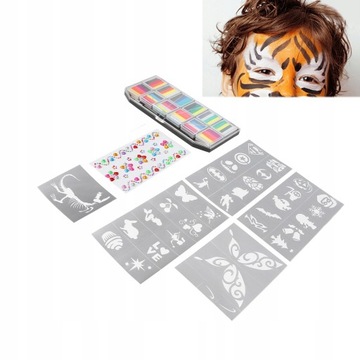 Набор для рисования лица из 12 цветов