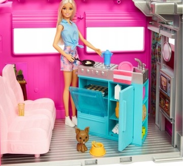 МАШИНКА ДЛЯ КУКЛ BARBIE DREAM CAMERA CAR HCD46