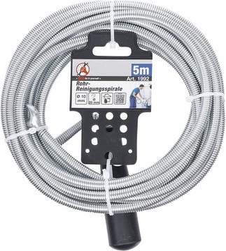 Spirala do udrażniania rur 5 m