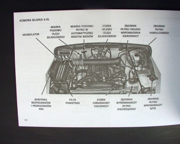 JEEP Wrangler (2005) - Руководство пользователя на польском языке
