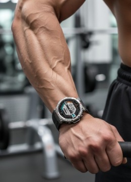 SMARTWATCH МУЖСКИЕ GPS ЧАСЫ ВОДОНЕПРОНИЦАЕМЫЕ IP69K МЕНЮ EN TALK AMOLED СПОРТ