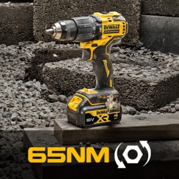 DeWALT Combo Kit 18V XR DCD709 + DCF809 2 x 4.0Ah TSTAK DCK2062M2T