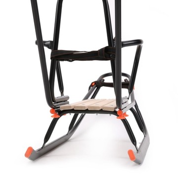 ПОЛНЫЕ детские санки со спинкой-толкателем, теплым спальным мешком-толкателем, БЕЗОПАСНЫЕ