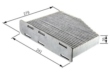 BOSCH FILTR KABINA UHLÍKOVÝ 1 987 432 369
