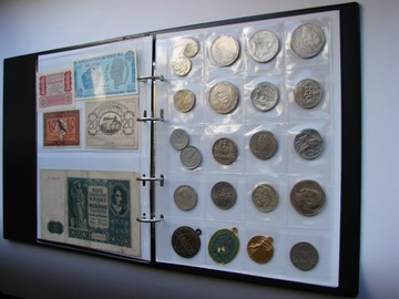 ALBUM KLASER B5 na Monety i Banknoty NOWOŚĆ HIT !!