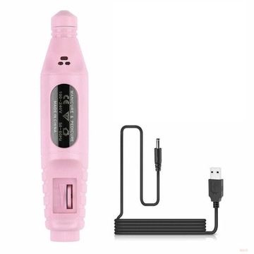 USB-СТАНОК ДЛЯ ФРЕЗИРОВАНИЯ НОГТЕЙ + 5 МАНИКЮРНЫХ ФРЕЗ 3 ЦВЕТА