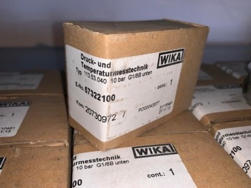 Глицериновый манометр Wika 113.53.040