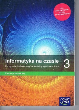 INFORMATYKA NA CZASIE 3 ZP NOWA ERA