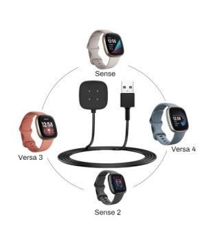USB-кабель для зарядного устройства Fitbit Versa 3/SENSE 1 м