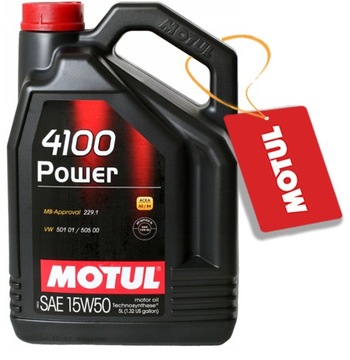 MOTUL 4100 POWER 15W50 5L ACEA A3/B4 + GRATIS