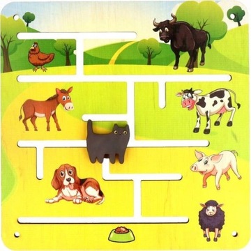 LABIRYNT TABLICY MANIPULACYJNEJ SENSORYCZNEJ V5