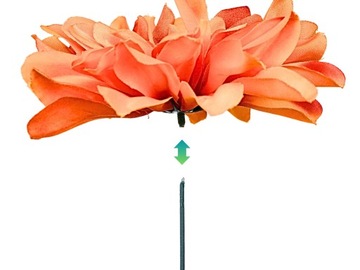 DRUT WYROBOWY FLORYSTYCZNY WIEŃCOWY ŁODYGA DO SZTUCZNYCH KWIATÓW 39cm