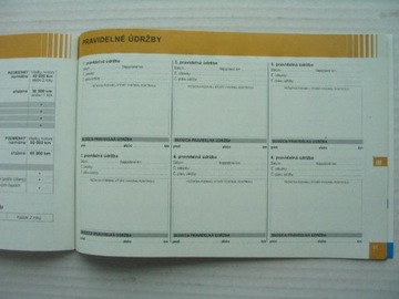 Сервисная книжка Citroen, словацкий Citroen