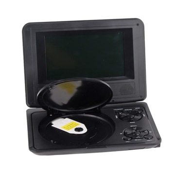 6,8-дюймовый портативный HD DVD-плеер для детей, многофункциональный, удобный автомобиль