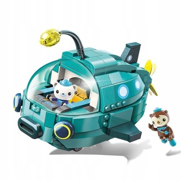 ZESTAW KLOCKI OKTONAUCI OCTONAUTS STATEK 323 szt