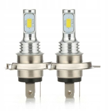 2x СВЕТОДИОДНЫЕ ЛАМПОЧКИ H4 CSP, ОДОБРЕНИЕ 400% E11