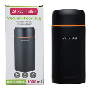 TERMOS obiadowy MENAŻKA na zupę żywność obiad NIEPRZECIEKAJĄCY