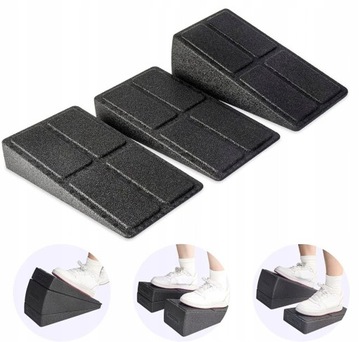 3 наклонных доски для приседаний на растяжку