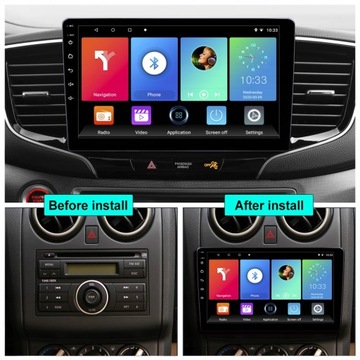 АВТОМОБИЛЬНОЕ РАДИО 1DIN ANDROID GPS 10 футов 2/32 ГБ WIFI