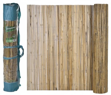 MATA BAMBUSOWA OSŁONOWA MASKUJĄCA OSŁONA NA PŁOT OGRODZENIE 1,2x5 m