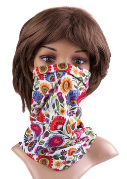 KOMIN OCHRONA ZIMNEM WIATREM ŁOWICKI FOLKOWY MODNY