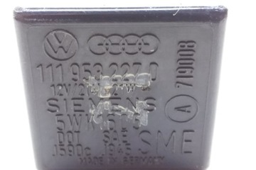 RELÉ VW GOLF II (19E, 1G1) 111953227D 1.6L DIESEL 40KW 1984